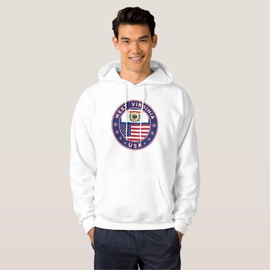 West Virginia Hoodie (Vorne ganz)