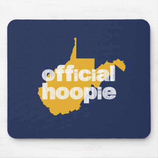 West Virginia Hoopie Mountaineer Funny Mousepad (Vorne)