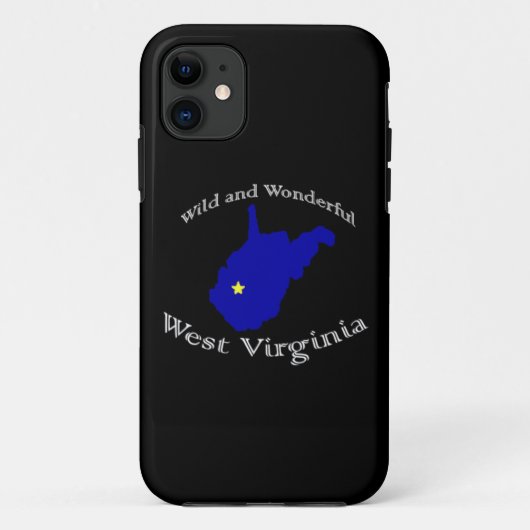 West Virginia iPhone Fall Case-Mate iPhone Hülle (Rückseite)