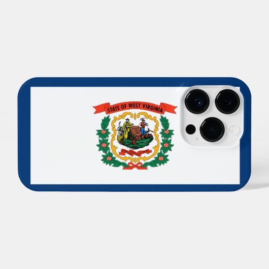 West Virginia iPhone Hülle (Rückseite (Horizontal))