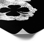 West Virginia Irischer Shamrock St. Patrick's Day Poster (Ecke)