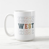 West Virginia Kaffeetasse (Links)