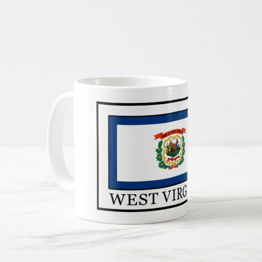 West Virginia Kaffeetasse (Vorderseite Links)