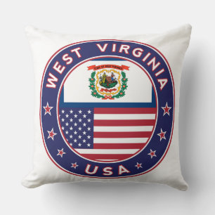 West Virginia Kissen