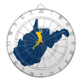 West Virginia Klettern Dartscheibe (vorne)