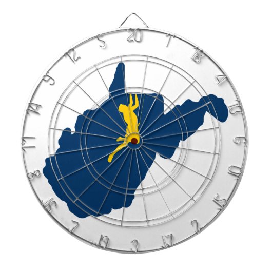 West Virginia Klettern Dartscheibe (vorne)
