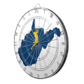West Virginia Klettern Dartscheibe (Vorderseite rechts)