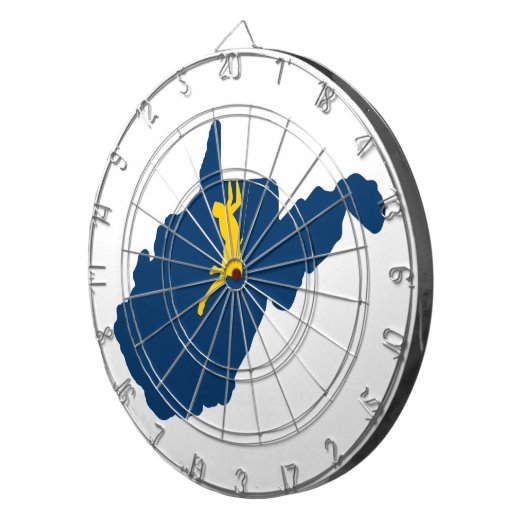 West Virginia Klettern Dartscheibe (Vorderseite rechts)
