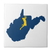 West Virginia Klettern Fliese (Vorderseite)