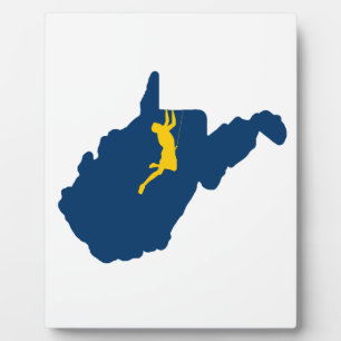 West Virginia Klettern Fotoplatte