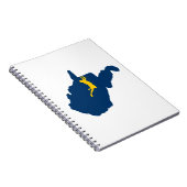 West Virginia Klettern Notizblock (Rechte Seite)