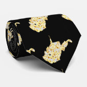 WEST VIRGINIA KRAWATTE (Gerollt)