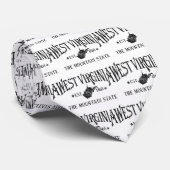 West Virginia Krawatte (Gerollt)