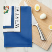 West Virginia Küchentuch (Viertel Falte)