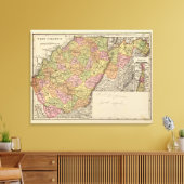 West Virginia Leinwanddruck (Insitu (Wohnzimmer))