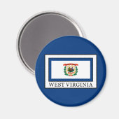 West Virginia Magnet (Vorderseite/Rückseite)