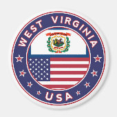 West Virginia Magnet (Vorne)