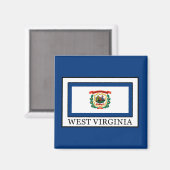 West Virginia Magnet (Vorderseite/Rückseite)