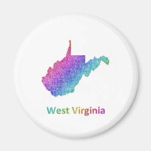 West Virginia Magnet (Vorne)