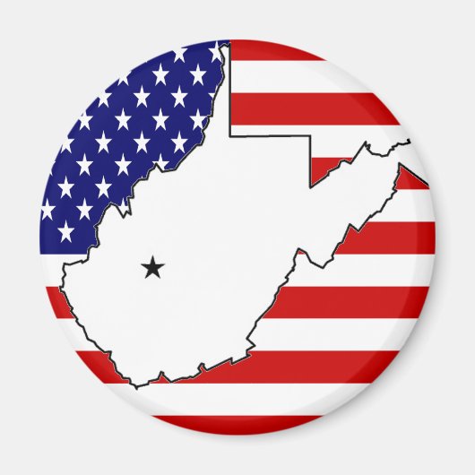 West Virginia Magnet (Vorne)