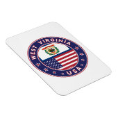 West Virginia Magnet (Rechte Seite)