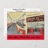 West Virginia, Mayflower Dairy Store, Huntington Postkarte (Vorne/Hinten)