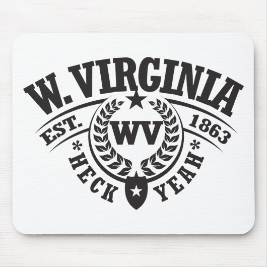 West Virginia, Mist ja, Est. 1863 Mousepad (Vorne)