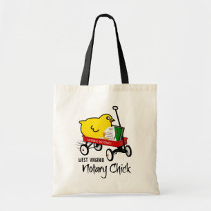 West Virginia Mobile Notary Chick Red Wagon Tragetasche