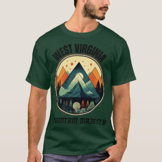 West Virginia Mountain Majestät 3 T-Shirt