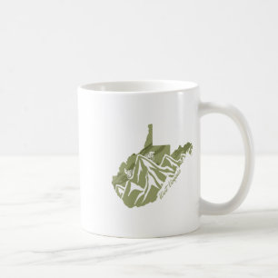 West Virginia Mountainbike fahren WV Radfahren Bun Kaffeetasse