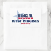 West Virginia My Zuhause Staat Sticker (Tasche)