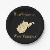 WEST VIRGINIA PAPPTELLER (Vorderseite)