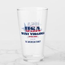 West Virginia Patriotic Pride Personalisiert