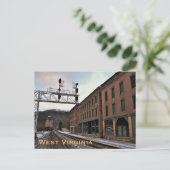 West Virginia Postcard Postkarte (Stehend Vorderseite)