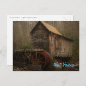 West Virginia Postcard Postkarte (Vorne/Hinten)