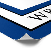 West Virginia Poster (Ecke)