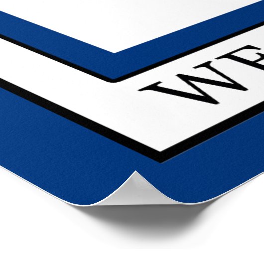 West Virginia Poster (Ecke)