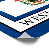 West Virginia Poster (Ecke)