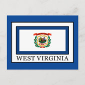 West Virginia Postkarte (Vorderseite)