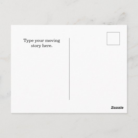 West Virginia Postkarte (Rückseite)