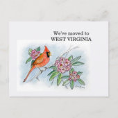 West Virginia Postkarte (Vorderseite)