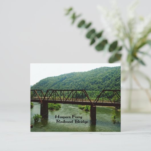 West Virginia Postkarte (Stehend Vorderseite)