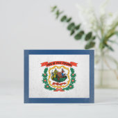 West Virginia Postkarte (Stehend Vorderseite)