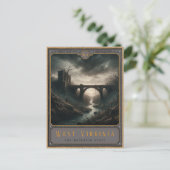 West Virginia | Postkarte Gothic Art (Stehend Vorderseite)