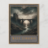 West Virginia | Postkarte Gothic Art (Vorderseite)