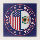 West Virginia Puzzle (Horizontal)