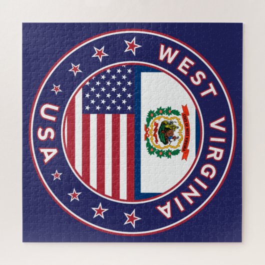 West Virginia Puzzle (Horizontal)
