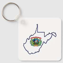 West Virginia Schlüsselanhänger