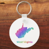 West Virginia Schlüsselanhänger (Vorderseite)