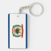 West Virginia Schlüsselanhänger (Rückseite)